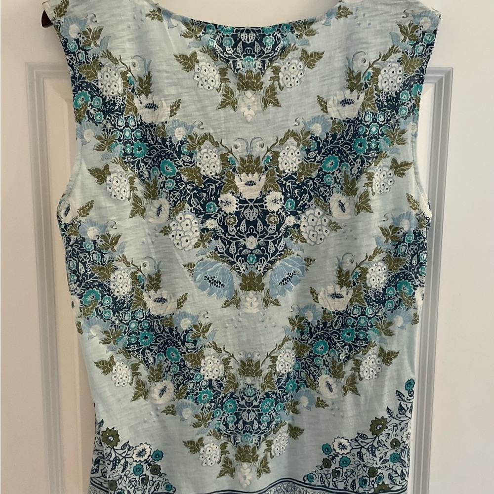 Lucky Brand Floral Print Tank Top - NWT - Size Large - Picture 9 of 9